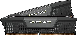 CORSAIR Vengeance DDR5 RAM 128GB (2x64GB) 6400MHz CL42-52-52-104 1.35V Intel XMP 3.0 Desktop Computer Memory - Black (CMK128GX5M2B6400C42)