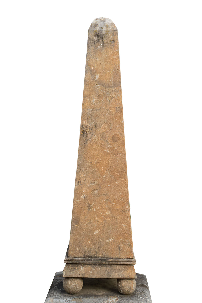 Biscottini Obelisco in Pietra L57xPR57xH215 cm Splendido robusto base Offerta Speciale