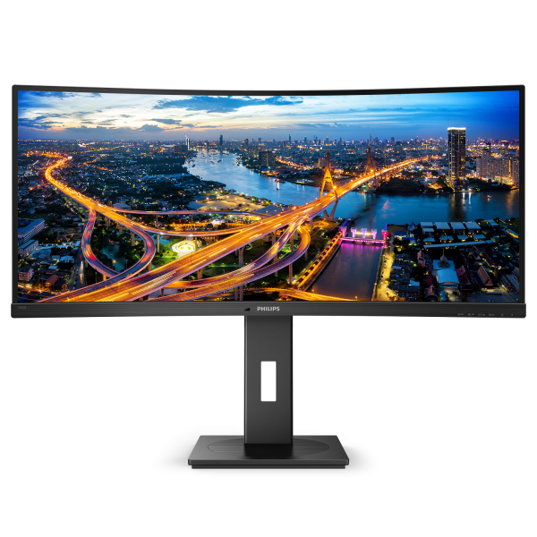 PHILIPS 346B1C - MONITOR LED CURVO 34"" WQHD - MULTIMEDIALE - 100Hz - HDMI + DP + 4xUSB