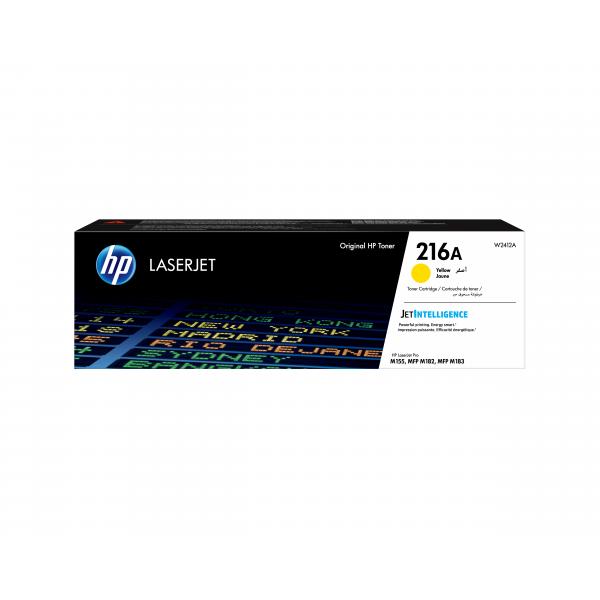 Cartuccia Toner Originale 216A Giallo per LaserJet Pro M155 / M182 / M183 Capacità 850 Pagine
