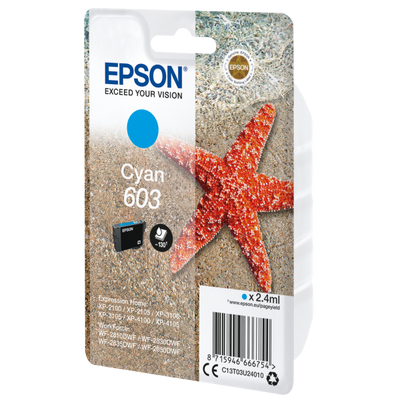 CARTUCCIA EPSON T603 CYAN 2.4ml