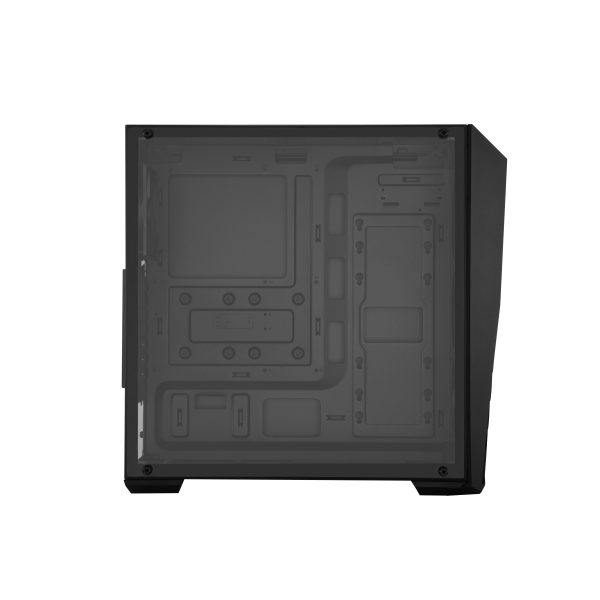 Case MasterBox K501L- Acrylic panel-USB3-AudioI&O-2xHDD3.5"-2x2.5"SSD-120mm Fr. RGB LED FAN 120mm Fan-Rad.Supp.-NO PSU