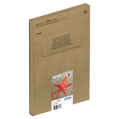 Epson Multipack 4-colours 603XL EasyMail (EPSON STARFISH 603XL MULTIPACK 4-COLOURS EASYMAIL INK)
