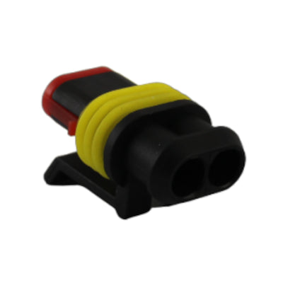 Connettore S-SEAL PF Nero 2 VIE - TE CONNECTIVITY