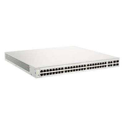 D-LINK SWITCH SMART MANAGED 52 PORTE GIGABIT POE