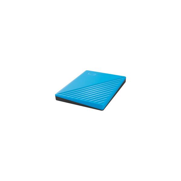 Hard disk esterno portatile WD MyPassport - 2.5" - 2Tb - Esterno - SuperSpeed USB3.0 / Retr. 2.0 - Blu (WDBYVG0020BBL-WESN)