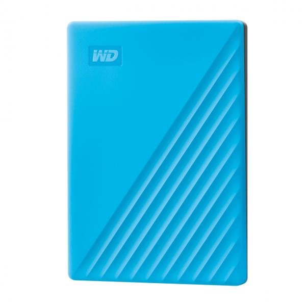 Hard disk esterno portatile WD MyPassport - 2.5" - 2Tb - Esterno - SuperSpeed USB3.0 / Retr. 2.0 - Blu (WDBYVG0020BBL-WESN)