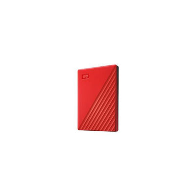 Hard disk esterno portatile WD MyPassport - 2.5" - 2Tb - Esterno - SuperSpeed USB3.0 / Retr. 2.0 - Rosso (WDBYVG0020BRD-WESN)