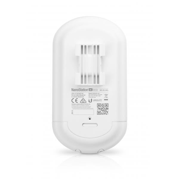Ubiquiti NanoStation 5AC Loco 1000 Mbit/s Bianco Supporto Power over Ethernet (PoE)