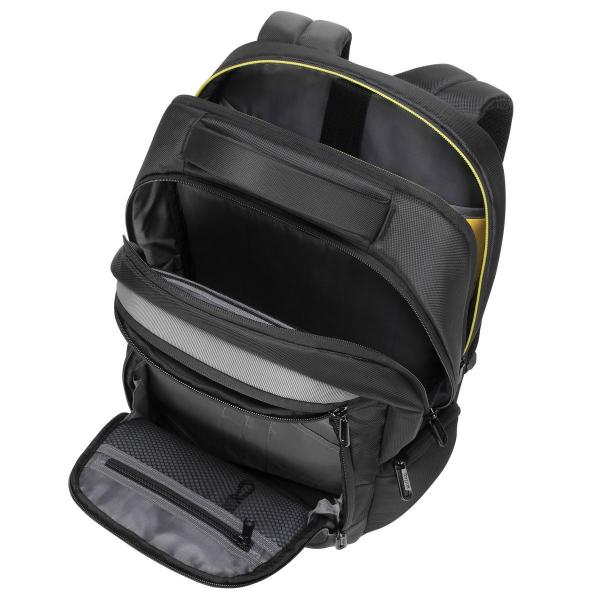Targus City Gear 3 zaino Nero Poliuretano (CITYGEAR 14IN BACKPACK - BLACK)