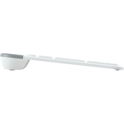 Logitech Slim Wireless Combo MK470 tastiera RF Wireless QWERTZ Tedesco Bianco