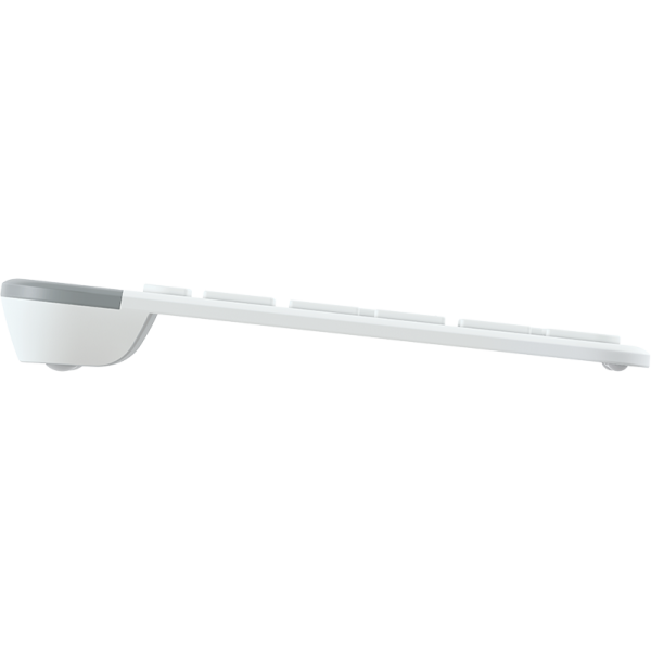 Logitech Slim Wireless Combo MK470 tastiera RF Wireless QWERTZ Tedesco Bianco