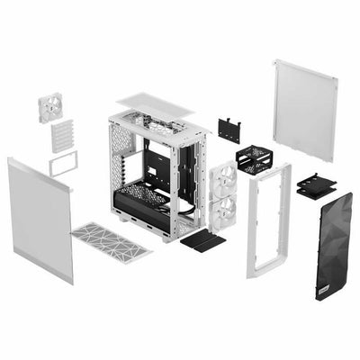 Case computer desktop ATX Fractal Design FD-C-MEL2C-04 Bianco