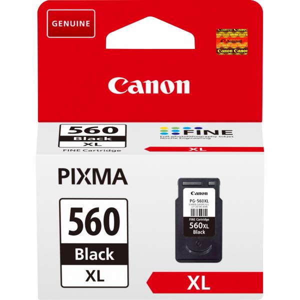 Cartuccia originale Canon PG-560XL - per Canon Pixma TS - Nero