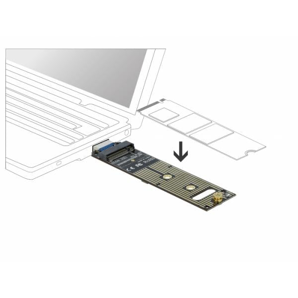DeLOCK 64069 scheda di interfaccia e adattatore Interno M.2 (DeLOCK - lagringskontrol - M.2 NVMe Ca)