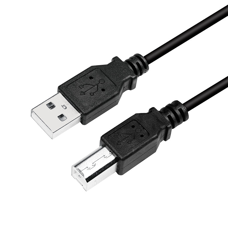 LogiLink CU0009B cavo USB 5 m USB 2.0 USB A USB B Nero