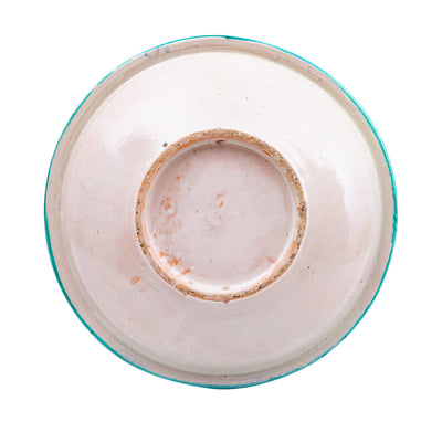 Biscottini Piatto in ceramica decorato a mano