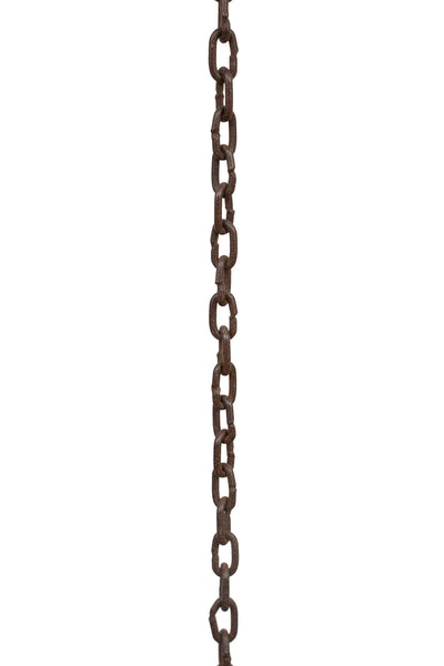 Biscottini Lampadario a sospensione e ad imbuto non elettrificato L34xPR29xH30 cm in ferro