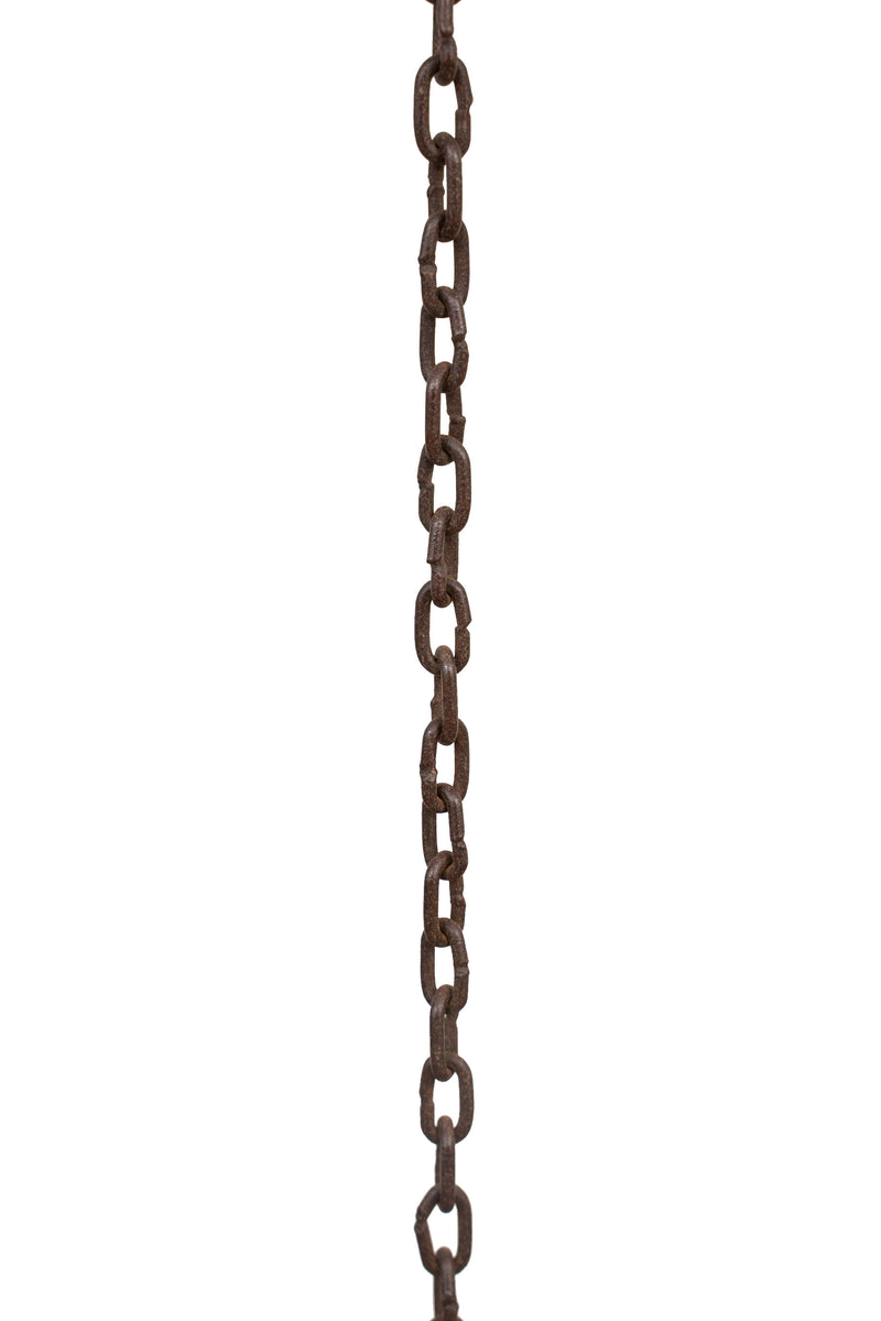 Biscottini Lampadario a sospensione e ad imbuto non elettrificato L34xPR29xH30 cm in ferro