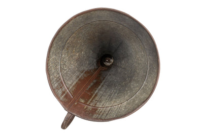Biscottini Lampadario a sospensione e ad imbuto non elettrificato L34xPR29xH30 cm in ferro