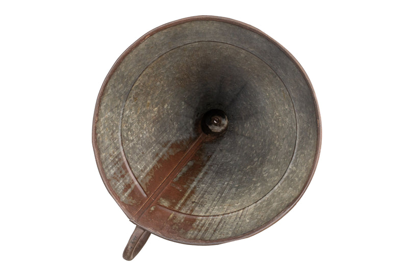 Biscottini Lampadario a sospensione e ad imbuto non elettrificato L34xPR29xH30 cm in ferro
