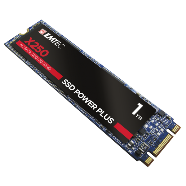 Emtec X250 1 TB M.2 Serial ATA III (EMTEC SSD Power Plus X250 - 1TB - SATA)