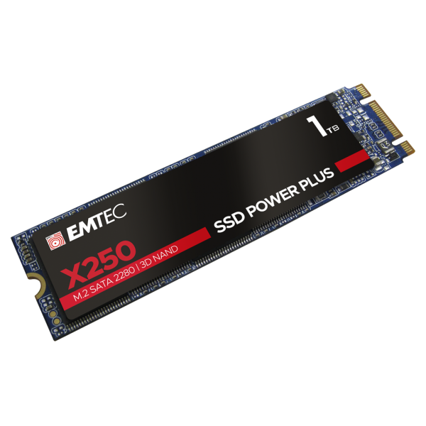 Emtec X250 1 TB M.2 Serial ATA III (EMTEC SSD Power Plus X250 - 1TB - SATA)