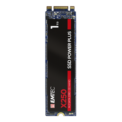 Emtec X250 1 TB M.2 Serial ATA III (EMTEC SSD Power Plus X250 - 1TB - SATA)