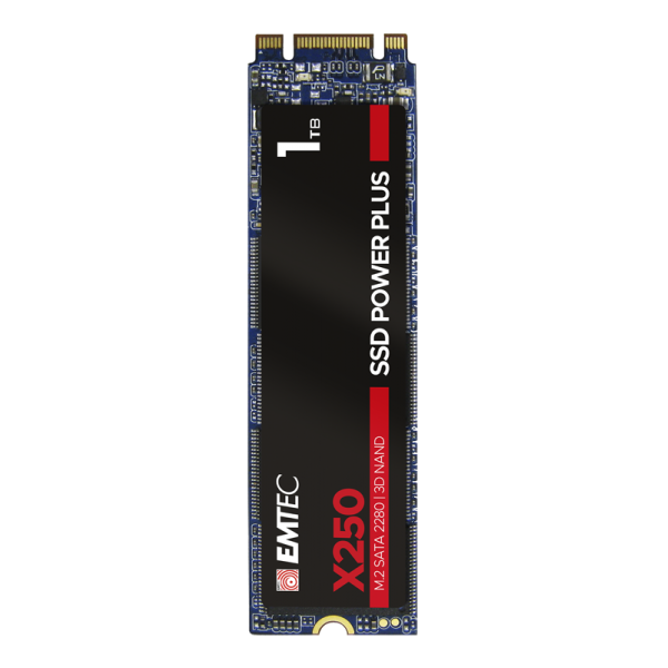 Emtec X250 1 TB M.2 Serial ATA III (EMTEC SSD Power Plus X250 - 1TB - SATA)