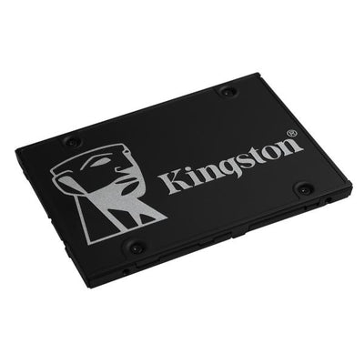Hard disk SSD Kingston KC600 - 256 GB - 2.5" - SATA3 Stato Solido - con funzioni di crittografia hardware automatica e NAND TLC 3D - Lettura 550 MB/S, Scrittura 500 MB/S