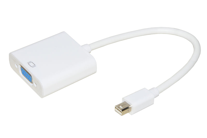 Cavo convertitore Mini DisplayPort DP maschio - Vga 15 poli femmina - cm 15