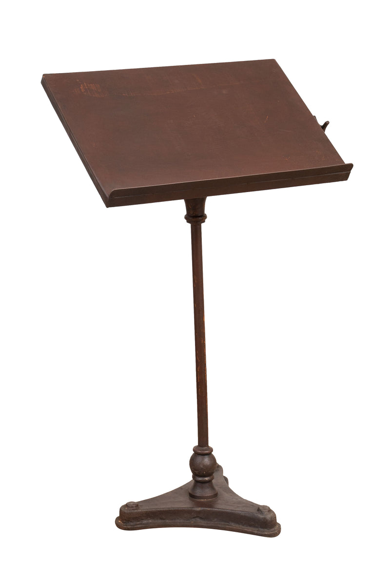 Biscottini Leggio in ferro L66xPR40xH100 cm