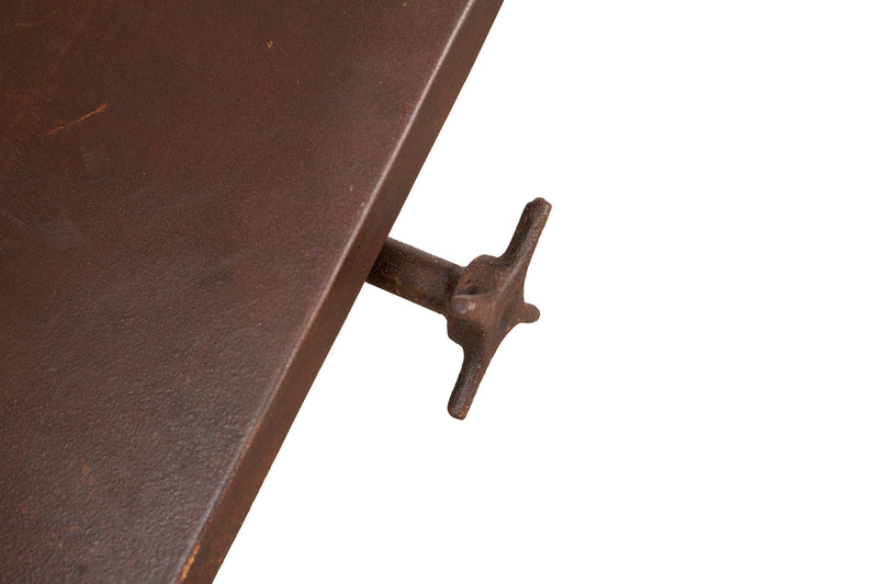 Biscottini Leggio in ferro L66xPR40xH100 cm