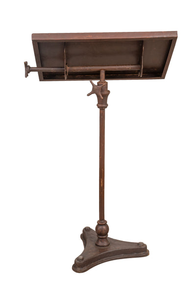 Biscottini Leggio in ferro L66xPR40xH100 cm