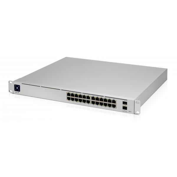 Ubiquiti Networks UniFi Pro 24-Port PoE Gestito L2/L3 Gigabit Ethernet (10/100/1000) Supporto Power over Ethernet (PoE) 1U Argento