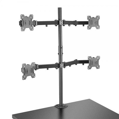 Lindy 40659 Supporti a parete per TV 71,1 cm [28] Scrivania Nero (Lindy 40659 sk?rmbeslag og -stativer 7)