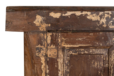 Biscottini Finestra finestrina grata in legno massello e in ferro antica e vecchia medievale con telaio da interno o da esterno