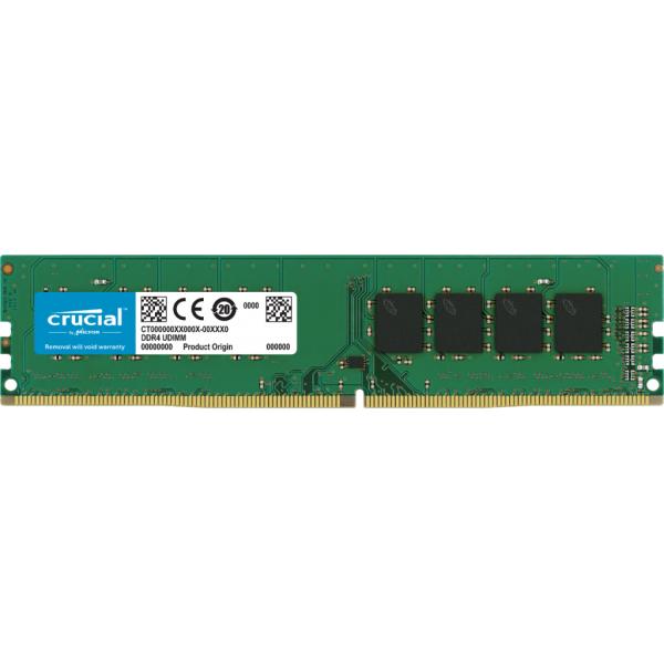 Memoria Ram Crucial - 32Gb - DDR4 - CL22 - 1.2V - 3200Mhz - Per desktop - UDIMM