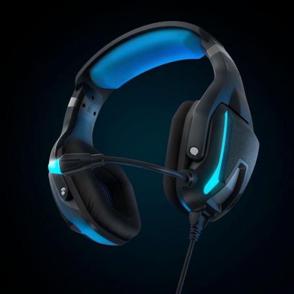 Energy Sistem ESG 5 SHOCK Cablato Cuffie A Padiglione Giocare Nero, Blu