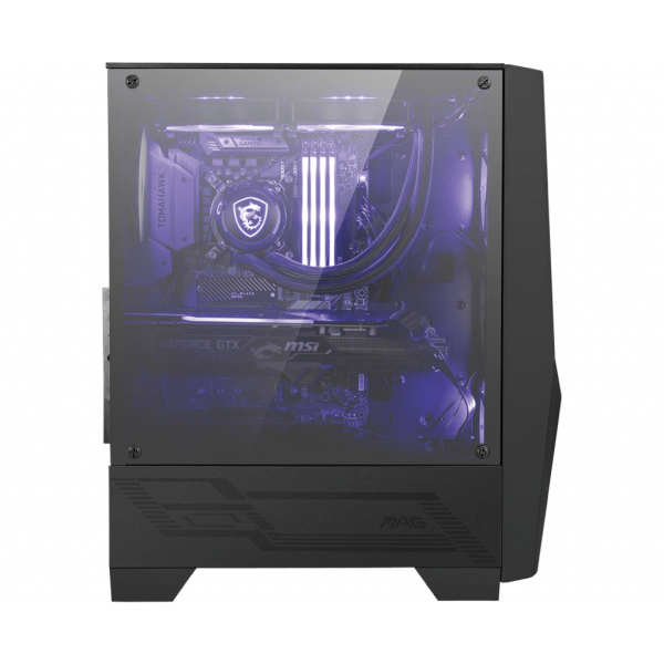 MSI MAG Forge 100M Midi Tower Nero, Trasparente (MSI MAG Forge 100M - tower - ATX)