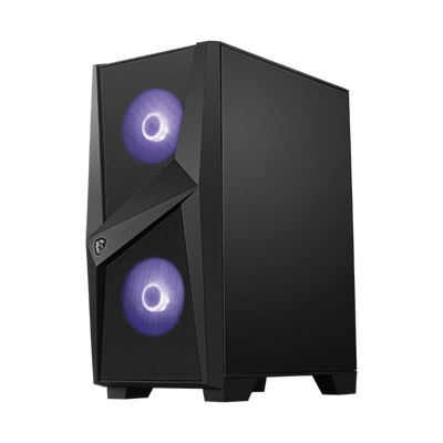 MSI MAG Forge 100M Midi Tower Nero, Trasparente (MSI MAG Forge 100M - tower - ATX)