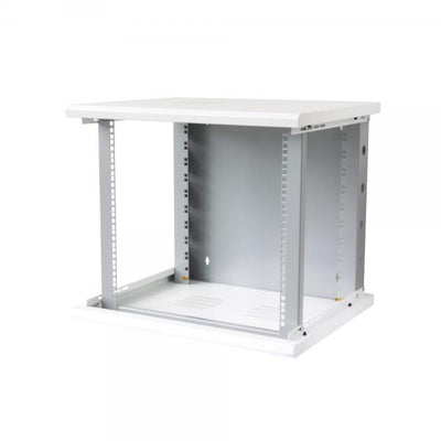 Armadio Rack 19'' a muro 13 unità sezione unica prof. 600mm Bianco