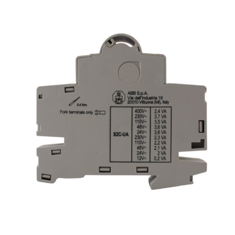 Bobina di minima tensione 12-60 VDC/VAC serie 200 da 10A a 63A ABB