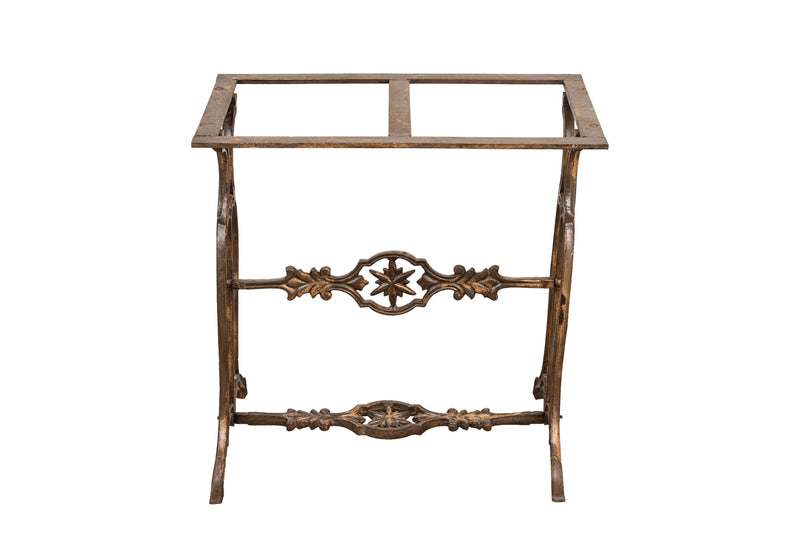 Biscottini BASE TAVOLO IN GHISA FINITURA ANTICATA molto stabile robusta Offerta Speciale