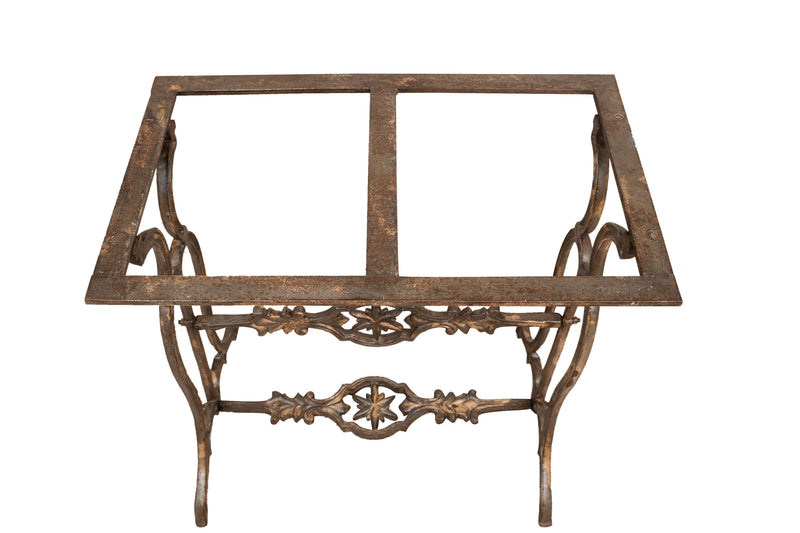 Biscottini BASE TAVOLO IN GHISA FINITURA ANTICATA molto stabile robusta Offerta Speciale