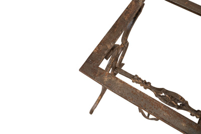 Biscottini BASE TAVOLO IN GHISA FINITURA ANTICATA molto stabile robusta Offerta Speciale