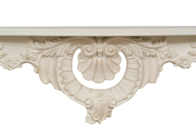 Biscottini CONSOLLE IN LEGNO FINITURA BIANCA ANTICATA MADE IN ITALY dimensioni lunghezza