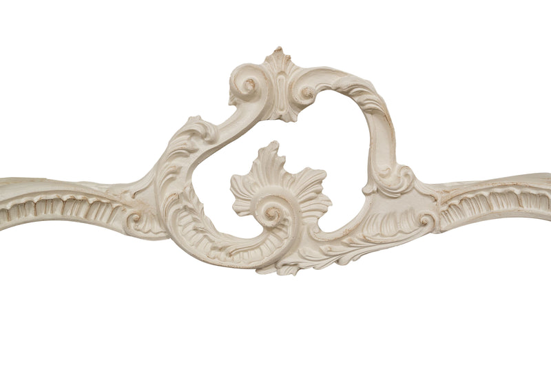 Biscottini CONSOLLE IN LEGNO FINITURA BIANCA ANTICATA MADE IN ITALY dimensioni lunghezza