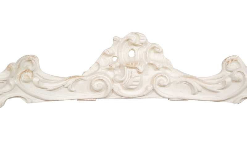 Biscottini CONSOLLE IN LEGNO FINITURA BIANCA ANTICATA MADE IN ITALY dimensioni lunghezza