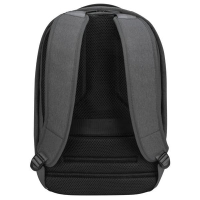 Targus TBB58802GL borsa per laptop 39,6 cm [15.6] Zaino Nero, Grigio (TARGUS CYPRESS BACKPACK - SECURITY RECYCLED GREY)